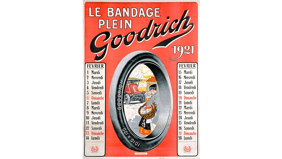 Le bandage plein goodrich tires